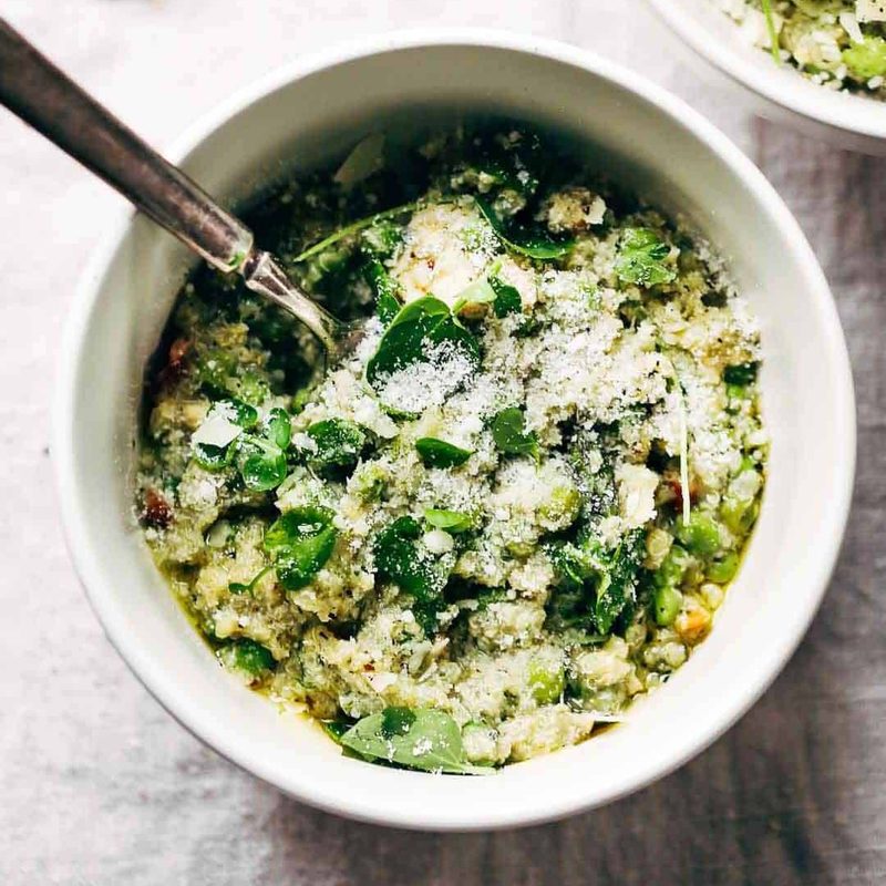 A picture of Crockpot Quinoa Chicken Primavera