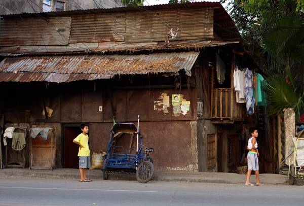 Neighborhood in the city.